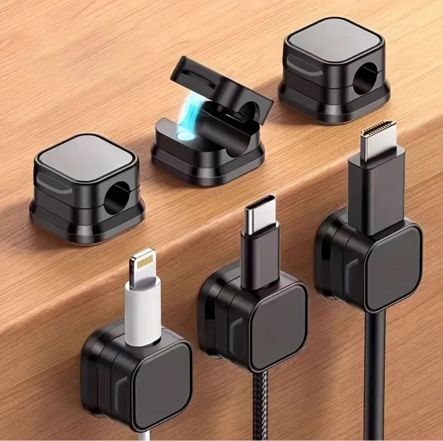 Magnetic Cable Organizer (Three-Pack)